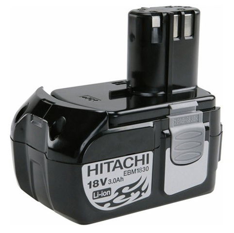 18 V -os Hitachi EBM1830 Li-ion akkumulátor felújítás (felújítás utáni kapacitás: 4.0 Ah) termék fő termékképe