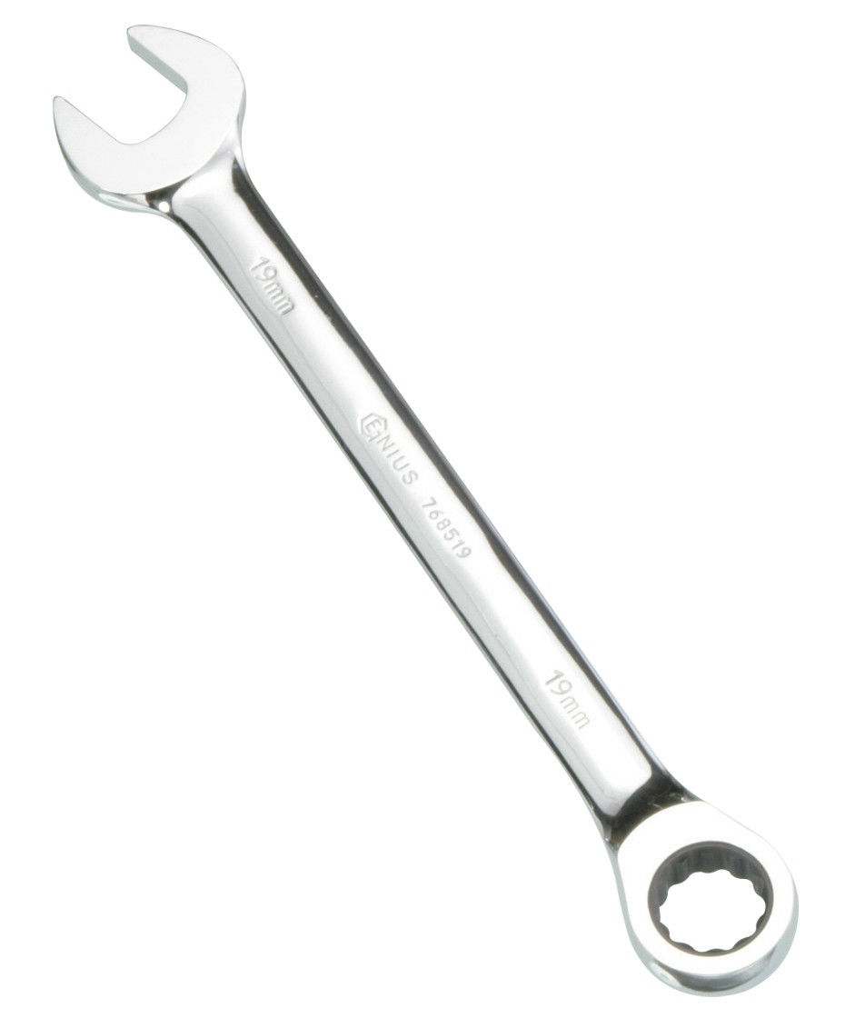 Genius Tools 768515 csillag-villáskulcs, racsnis, 15 mm termék fő termékképe