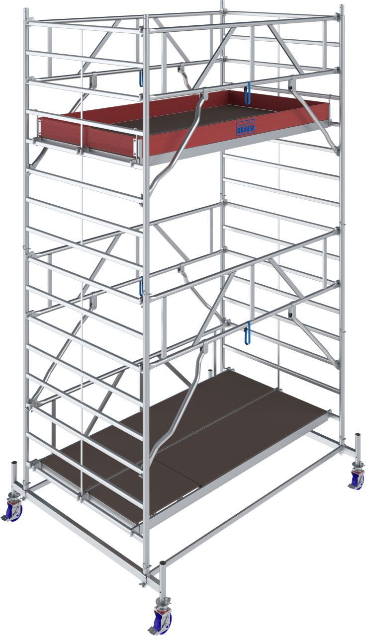 Krause STABILO Professional gurulóállvány, 50 -es sorozat, mezőméret: 2.5 m x 1.5 m, munkamagasság: 5.4 m termék fő termékképe
