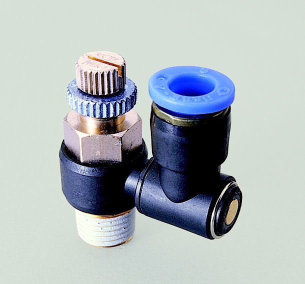 Rectus fojtó-visszacsapószelep, elforgatható, 4mm x 1/4" termék fő termékképe